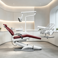 Équipement dentaire en gros : Unité de fauteuil dentaire complète pour traitement buccal, faible MOQ, livraison rapide pour les distributeurs mondiaux