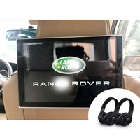 Reproductor de Video Trasero para Automóvil con Pantalla de 11.8 Pulgadas y Reposacabezas con DVD para Land Rover Defender/Discovery 3/Evoque, Incluye Auriculares