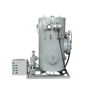 Marine Steam-Electric Heating Hot Water Tank with CCS.