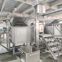 LWT Automatische Fruit- en Groenteverwerkingslijn met Warmtewisselaar en Deegmenger voor Hoog Rendement Zakproductie
