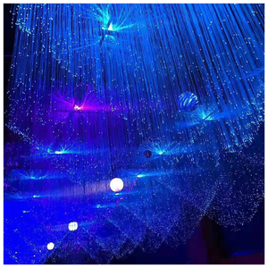 Twinkle Starry Sky Car Roof Star <span class=keywords><strong>Kit</strong></span> de luz de techo Aplicación de control de música Luz de fibra óptica led - Product Image 6