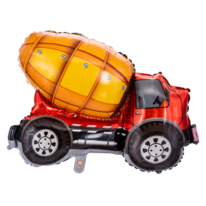 Bande dessinée Construction voiture Grab Digger chariot élévateur voiture feuille ballon <span class=keywords><strong>tracteur</strong></span> enfants garçons cadeaux anniversaire bébé douche fête décorations - Product Image 3