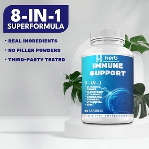 Capsules d'immunité à marque privée OEM/ODM pour adultes : Renforcez la défense immunitaire avec Vitamine C, Zinc et autres ingrédients de soutien immunitaire - Product Image 3