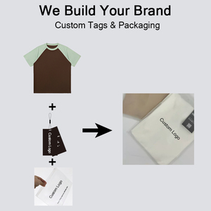 Camisetas Kuenzi de 260 GSM, 100% Algodón, con Logotipo Personalizado, Estilo <span class=keywords><strong>Chino</strong></span>, Hombros Caídos, Manga Corta, Diseño Waffle, para Hombre - Product Image 4