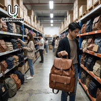 Sacs d'occasion A16 en balles – Approvisionnement direct usine – Sacs à dos en cuir PU pour femmes – Sacs mixtes pour dames – Vente en gros
