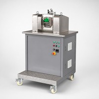 Machine de granulation de plastique à deux rouleaux en acier inoxydable pour aliments et produits médicaux, mélangeur-granulateur de composés PE PP, CE ISO