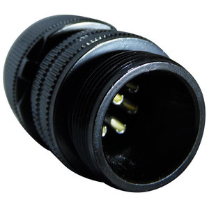 10 <b>Pin</b> Circular Connector Female Black Metal Plug For Industrial Use - Product Image 4