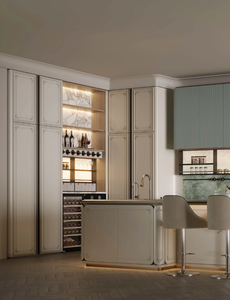 Customized High Quality Lacquer Modern Wood High Gloss Kitchen Cabinets