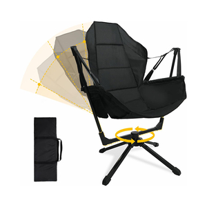 Personalizzato 360 gradi girevole portatile per il tempo libero all'aperto amaca dondolo pieghevole campeggio giardino spiaggia sedie a dondolo - Product Image 1