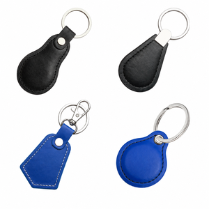 Porte-clés NFC en cuir 13,56 MHz, étiquette intelligente réinscriptible, carte de visite numérique pour site web, Instagram, Facebook, <span class=keywords><strong>WhatsApp</strong></span> - Product Image 3