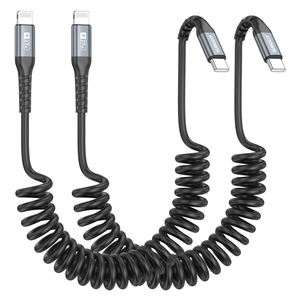 Cable USB Retráctil de Carga Rápida Tipo-C SUNGUY, Ecológico, Longitud Personalizada para Teléfono Móvil, Banco de Energía y Uso en Automóvil - Product Image 1