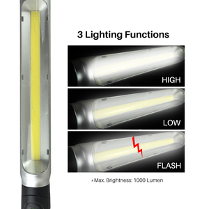 Lampe de travail LED 1000LM pour mécanicien 5200mAh sous le capot Lumière de mécanicien Portable Magnétique Rechargeable Sans fil Éclairage de chantier - Product Image 2