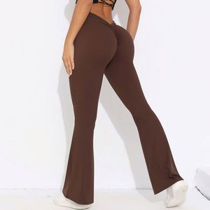 Pantalons de sport pour femmes à taille haute avec logo personnalisé 2024, vêtements de fitness, leggings de yoga pour lifter les fesses, vêtements de sport en spandex - Product Image 2