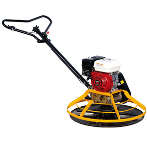 Allanadora de Concreto a Gasolina de 5.0 HP, Herramienta para Nivelar, Compactar y Acabado de Pisos de Concreto, Motor Amarillo de Alta Potencia - Product Image 5