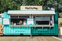 Café-bar-restaurant en conteneur, café en conteneur, conteneur pop-up