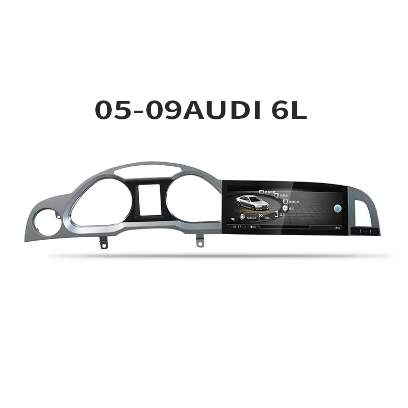 10.25 "Android Voor Audi A6L Met Navigatie Omkeren Video Radio Mirrorring Bt Auto Speler