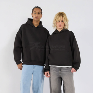 Sweatshirts personnalisés unisexes en coton anti-boulochage Sweatshirts à capuche respirants de haute qualité pour la saison d'hiver avec logo personnalisé - Product Image 1