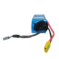 Batería de Dron Viwipow 6S 22.2V 1300mAh 130C de Carga Rápida, Batería LiPo para Helicóptero RC, Quadcopter, Dron de Carreras FPV