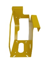 DL-00000706 Ensemble complet de contrôleur de joystick de plateforme Dingli avec boîtier de commande supérieur et support de montage robuste en fer jaune