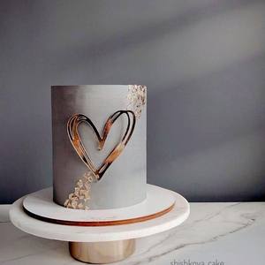 10 Pezzi Decorazione <span class=keywords><strong>per</strong></span> Torta a Forma di Cuore Traforato, Topper in Acrilico <span class=keywords><strong>per</strong></span> Cupcake, Decorazione Laterale <span class=keywords><strong>per</strong></span> Torte di Compleanno e San Valentino - Product Image 6