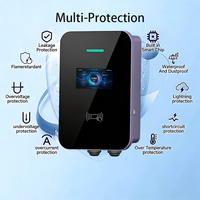 Borne de Recharge Murale pour Véhicules Électriques 7kW Type 2 Type 1 GBT Personnalisable Vente en Gros EVSE Wi-Fi Bluetooth APP Station de Recharge AC pour Véhicules Électriques