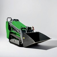 Mini-chargeur ICOUGAR CG1050, moteur EPA Tier 4, système de pompe hydraulique triple, transmission sur chenilles, garantie 5 ans pour les professionnels