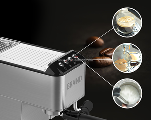Machines à expresso portables 1 groupe cafetière turque bon marché programmable électrique en acier inoxydable pour hôtels ménages camping-cars - Product Image 3