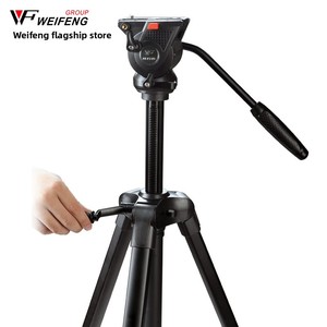 Trépied pour appareil photo en alliage d'aluminium Weifeng Wf-3308A - Portable pour la photographie de voyage, compatible avec les appareils photo reflex numériques/<span class=keywords><strong>PTZ</strong></span> - Product Image 3