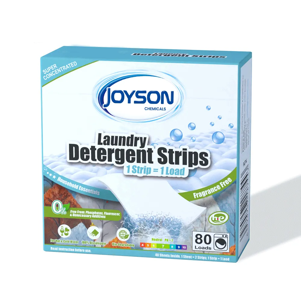 Washing environmental Laundry Detergent Tablets biodegradable Laundry Detergent Sheets