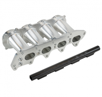 Collecteur d'admission en aluminium CNC personnalisé, en aluminium forgé, avec rail d'alimentation