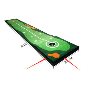 Tapis de pratique de Golf en Polyester, antidérapant, en velours, éponge à inclinaison réglable - Product Image 2