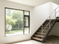 Ventana Abatible de Aluminio con Vidrio, Sistema de Ventanas Abatibles de Aluminio con Mosquiteras