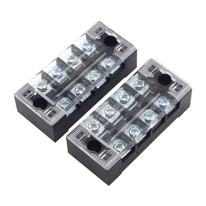 TB-2504 <strong>Fixed</strong> <strong>terminal</strong> 25A/4P flame retardant copper 4-bit block <strong>terminal</strong> block Power <strong>terminal</strong> - Product Image 1
