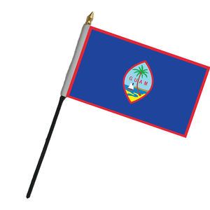 Полиэфирный 4*6 дюймов флажок Chuuk для ручного размахивания с шестом - Product Image 2