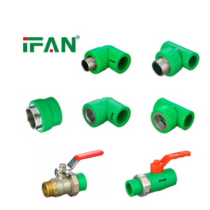 Raccordo Idraulico <span class=keywords><strong>in</strong></span> <span class=keywords><strong>Plastica</strong></span> IFAN OEM ODM, Connettore Femmina/Maschio ad Alta Pressione con Struttura Antiperdita per Sistemi di <span class=keywords><strong>Tubazioni</strong></span> PPR - Product Image 1