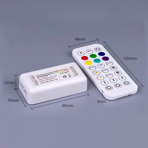 Nouveau gradateur de groupe de panneaux publicitaires 2.4G, module de ceinture lumineuse basse tension 12V24V de contrôle de réglage synchrone RVB - Product Image 2