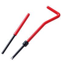 Ensemble d'outils de réparation de filetage rouge, 30 pièces, kit d'insertion de réparation de filetage