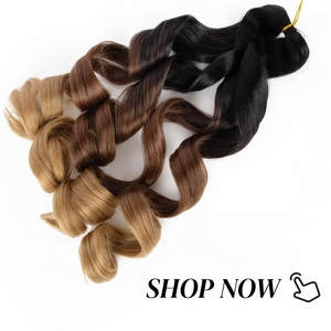 <strong>French</strong> Curly Braiding Hair Extensions Pre-Stretched <strong>French</strong> Curls Loose Wavy Crochet <strong>Braids</strong> Beautiful Wavy Style - Product Image 4