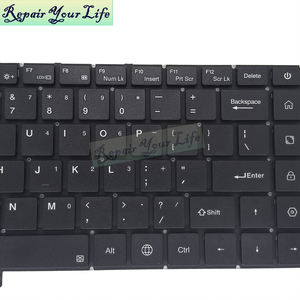 Teclado de Repuesto para Portátil en Inglés (EE. UU.) para Axioo Hype 1, Nuevo, Negro, Sin Marco, Sin Retroiluminación - Product Image 2