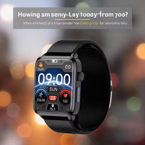 Smart Fitness Tracker IPS IP67 Android <span class=keywords><strong>Watch</strong></span> Température du corps Pression artérielle Oxygène Sommeil Caractéristiques de la surveillance Pompe à air IP67 - Product Image 2