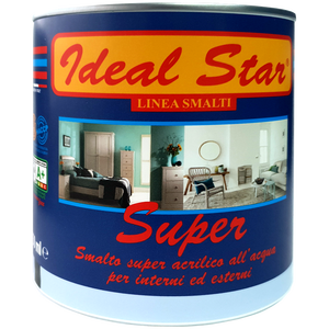 Super Star 0.750 Lt Matt Yellow Esmalte de uñas a base de agua Herramienta de torneado Categoría de producto - Product Image 1