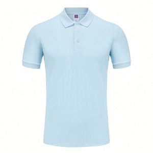 Design Custom Print Polo Shirts Soft 90% Polyester 10% Spandex Anti-Wrinkle Fabric Classic Collar Golf Team Uniforms - Product Image 6