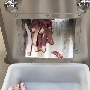Nouvelle machine à découper et à déchiqueter la viande industrielle avec un ensemble de couteaux détachable, en acier inoxydable 304, haute capacité pour l'usine de viande séchée - Product Image 3