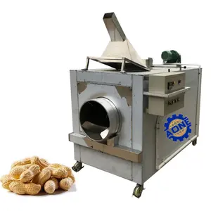 Tostador de granos de café y nueces de sésamo eléctrico industrial Máquina tostadora de maíz de cebada