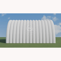 Structure de dôme gonflable sur mesure, résistante aux intempéries, en PVC imperméable, résistante au soleil et au vent, abri de stockage durable