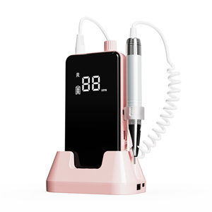 <span class=keywords><strong>Ponceuse</strong></span> à <span class=keywords><strong>Ongles</strong></span> Professionnelle Rechargeable, Sans Balais, <span class=keywords><strong>pour</strong></span> Salon <span class=keywords><strong>de</strong></span> Pédicure et Manucure, 40000RPM - Product Image 1