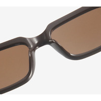 Lunettes de soleil carrées rétro personnalisées Trendy Simple Instagram Jelly Color UV400 Optimal Small-Frame Glasses PC Leopard Shades