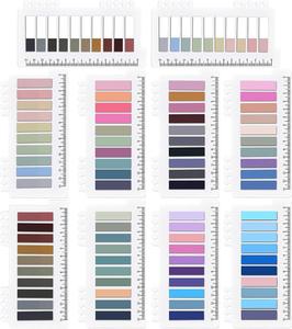Bloc de Notas Autoadhesivas Transparentes de 2000 Hojas para Marcar Páginas, Pestañas Adhesivas Coloridas para Libros - Product Image 2