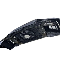 Kit de carrosserie de pare-chocs avant style RS pour Audi RS7, installation facile, état neuf, remplacement en plastique, matériau chromé d'occasion