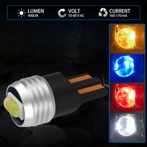 Nuevo Diseño T10, Bombillas LED para Automóvil W5W Blancas, Ámbar y Rojas, Luces LED para Automóvil, Sin Errores Canbus, CSP 7035, Luces Interiores LED, Luces de Lectura - Product Image 6